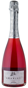 KirYianni 2013 Akakies Sparkling Rosé hails from Greece and offers aromas of cherry and strawberry