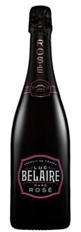 Luc Belaire Rose is made via the Charmat method, blending Syrah, Grenache and Cinsault
