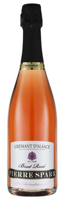 Pierre Sparr Crémant d'Alsace Brut Rosé offers lively acidity with a round and fruity taste