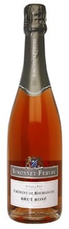 Simonnet-Febvre Cremant Brut Rose, one of our Top 10 Sparkling Wines 2011, offers fresh strawberry and raspberry flavors with a hint of creamy mousse on the lingering finish