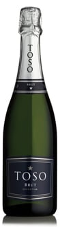 Toso Brut, one of our Top 10 Sparkling Wines 2011, is made entirely from Chardonnay grapes grown in the Mendoza wine region of Argentina