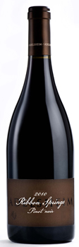 Adelsheim 2010 Ribbon Springs Pinot Noir comes from Oregon's Ribbon Ridge appellation