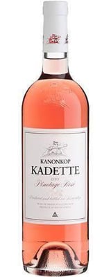 Kanonkop 2012 Kadette Pinotage Rose offers lovely floral aromas and juicy raspberry flavors