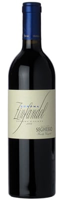 Seghesio 2011 Sonoma Zinfandel is composed of 90 percent Zinfandel and 10 percent Petite Sirah