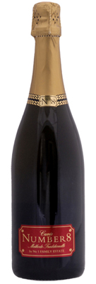 No 1 Family Estate Number 8 Cuvee is composed of 65 percent Pinot Noir and 35 percent Chardonnay