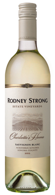 Rodney Strong 2012 Charlotte's Home Sauvignon Blanc boasts a heady bouquet of peach, pineapple and tangerine