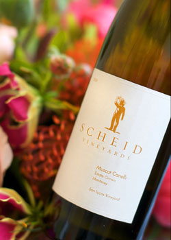 Scheid Vineyards 2008 Muscat Canelli, one of our Top 10 Summer Wines