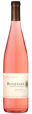 Benziger 2012 Dragonsleaf Vineyard Rose is composed of 54 percent Syrah and 46 percent Grenache