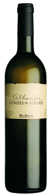 Adega Condes de Albarei 2011 Albarino shows complex aromas of citrus, melon and tropical fruits