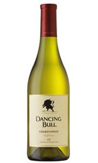 Dancing Bull 2008 Chardonnay, on our list of the Top Value Wines