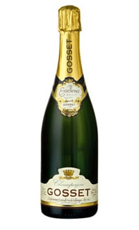 Gosset Brut Excellence Champagne, on our list of the Top Value Wines