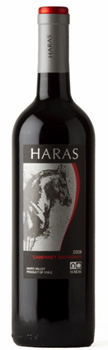 Haras 2008 Cabernet Sauvignon, one of our Top Value Wines