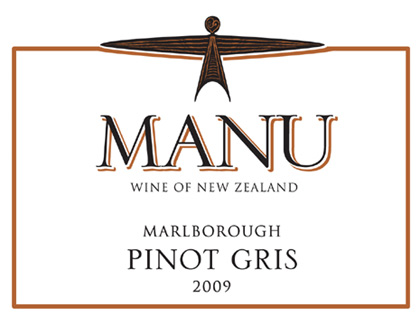 Manu 2009 Pinot Gris, one of our Top Value Wines
