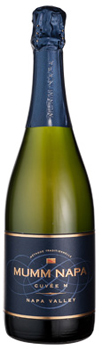 Mumm Napa Cuvee M is a sparkling wine that offers layers of crisp and creamy flavors