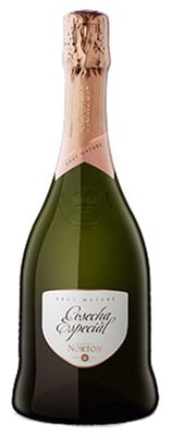 Bodega Norton Cosecha Especial Brut Nature is composed of 80 percent Chardonnay and 20 percent Pinot Noir