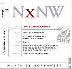 NxNW 2011 Horse Heaven Hills Chardonnay, one of our Top Value Wines