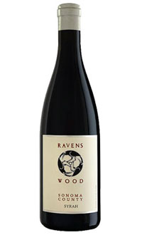 A bottle of Ravenswood 2005 Sonoma County Syrah