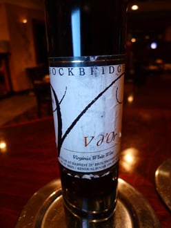 Rockbridge Vineyard 2008 V d'Or comes from Virginia's Shenandoah Valley appellation