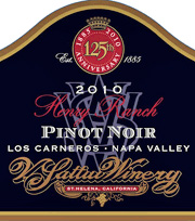 V. Sattui 2010 Henry Ranch Pinot Noir, one of our Top Value Wines