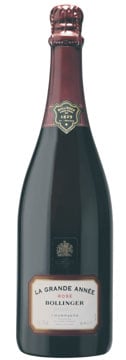 A bottle of Bollinger 2002 La Grande Année Rosé, our Wine of the Week review