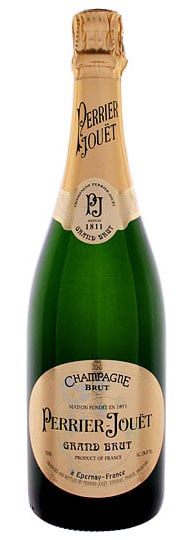 A bottle of Perrier-Jouet Grand Brut, our Wine of the Week review