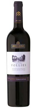 A bottle of Aveleda 2006 Follies Touriga Nacional, our wine of the week