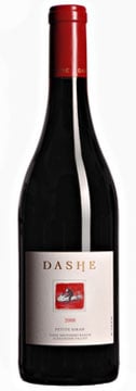 A bottle of Dashe Cellars 2008 Todd Brothers Ranch Petite Sirah, our Wine of the Week review
