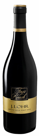 A bottle of J. Lohr Vineyards 2009 Fog's Reach Pinot Noir, our wine of the week