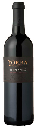 A bottle of Yorba Wines 2007 Tempranillo, our wine of the week