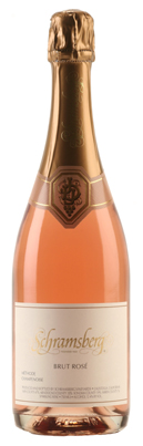 A bottle of Schramsberg 2008 Brut Rose, our wine of the week