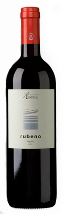 A bottle of Kellerei-Cantina Andrian 2007 Rubeno, our wine of the week