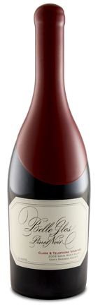 A bottle of Belle Glos 2009 Clark & Telephone Vineyard Pinot Noir, our wine of the week