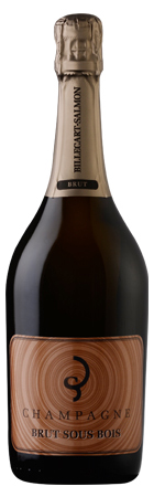 A bottle of Champagne Billecart-Salmon Brut Sous Bois, our wine of the week