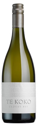 A bottle of Cloudy Bay Vineyards 2009 Te Koko Sauvignon Blanc, our wine of the week