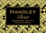 Wine label of Handley Cellars 2003 Brut, our wine of the week