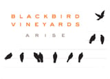 Wine label of Blackbird Vineyards 2010 Arise