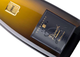 Wine label of Champagne Devaux D 2002, our wine of the week
