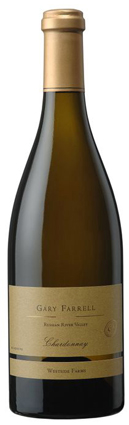 A bottle of Gary Farrell 2009 Chardonnay, Westside Farms, our wine of the week