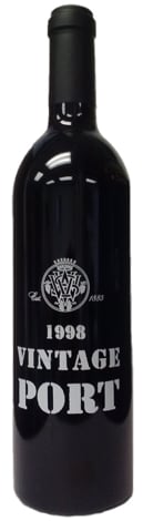 A bottle of V. Sattui 1998 Vintage Port, our wine of the week