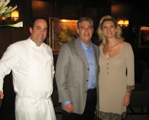John Cuevas and Alan J. Fuerstman with Sophie Gayot