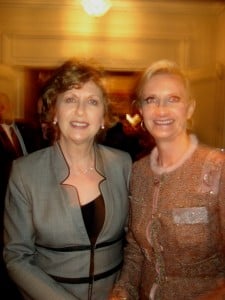 Her Excellency Mary McAleese, President of Ireland & Sophie Gayot