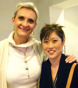 1992 Olympic Champion in women's singles Kristi Yamaguchi with Sophie Gayot
