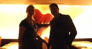 Matt Erickson, Director of Operations, with Sophie Gayot