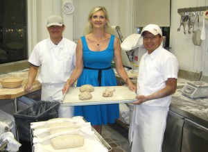 Sophie Gayot in the bakery of Tavern restaurant in Brentwood