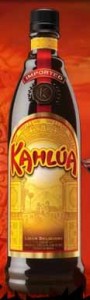 Kalua coffee liqueur