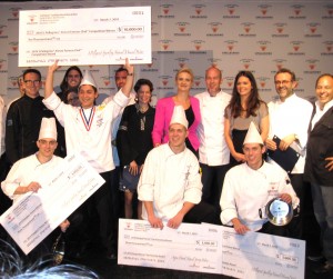 The winners of the 2010 Almost Famous Chef Competition