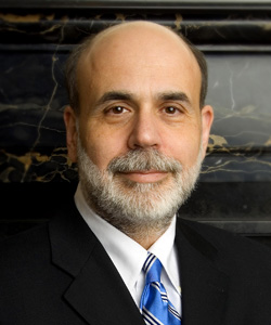 Ben Bernanke, Chairman of the Federal Reserve Bank