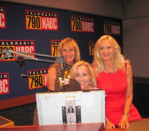 Co-host Denice Fladeboe, Susan Irby The Bikini Chef with Sophie Gayot