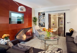 Jaguar Suite living room at 51 Buckingham Gate, Taj Suites and Residences in London