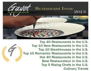 Find out which are the best restaurants in America for 2013